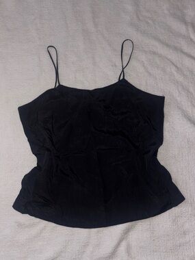 Perfection Black Spaghetti Strap Camisole
